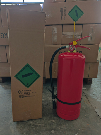 Pirinç valflı ahşap için 6kg kuru toz yangın söndürücü