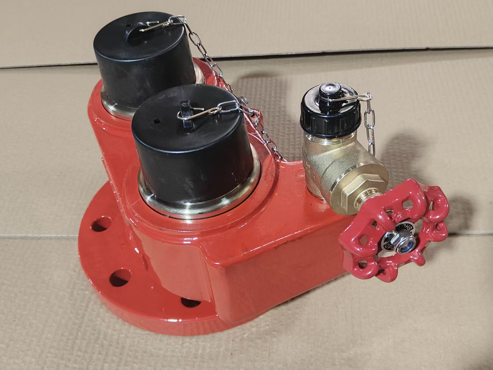 Alışveriş Merkezi İçin Yangın İniş Vanası ile 2 Yollu İhlal Giriş ve Çıkış