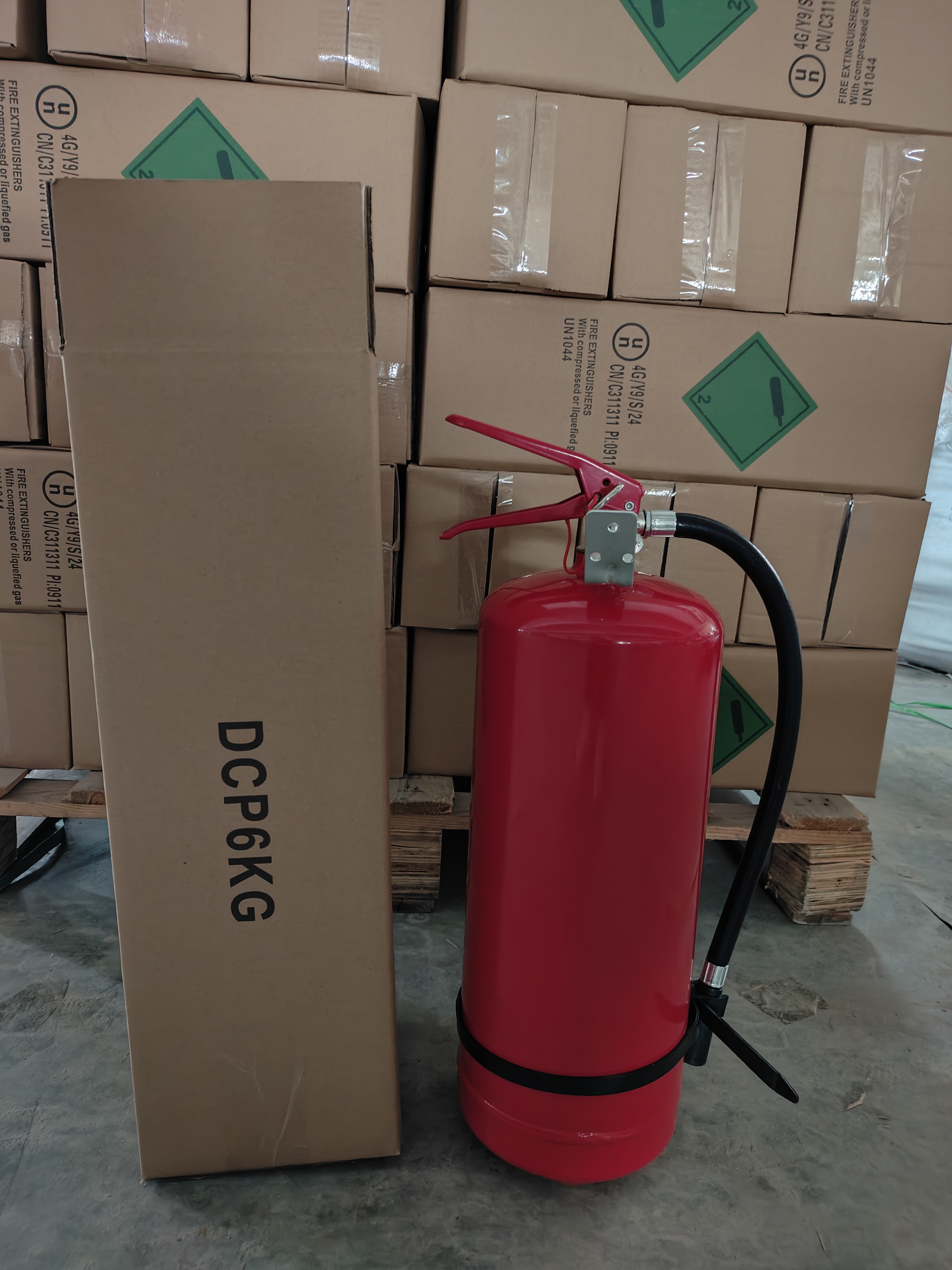 6kg CE Sertifikalı kuru toz yangın söndürücü 