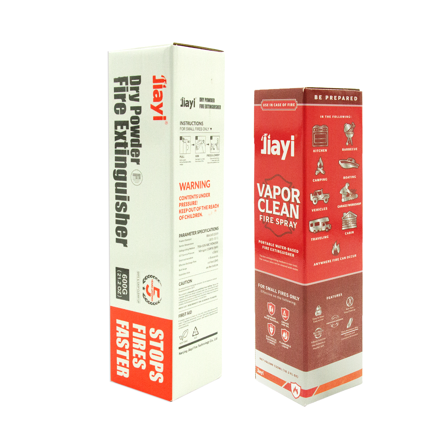 Mutfak ve Araba İçin Araca Monte Su Bazlı Yangın Söndürücü