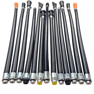 Yangın Söndürücü Yangın Söndürme Ekipmanları, Toz Deşarjlı Püskürtme Tüpü ve Deri Hortum Aksesuarı