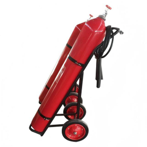 Çelik 25KG CO2 Yangın Söndürücü, Mobil Güvenlik Çözümü